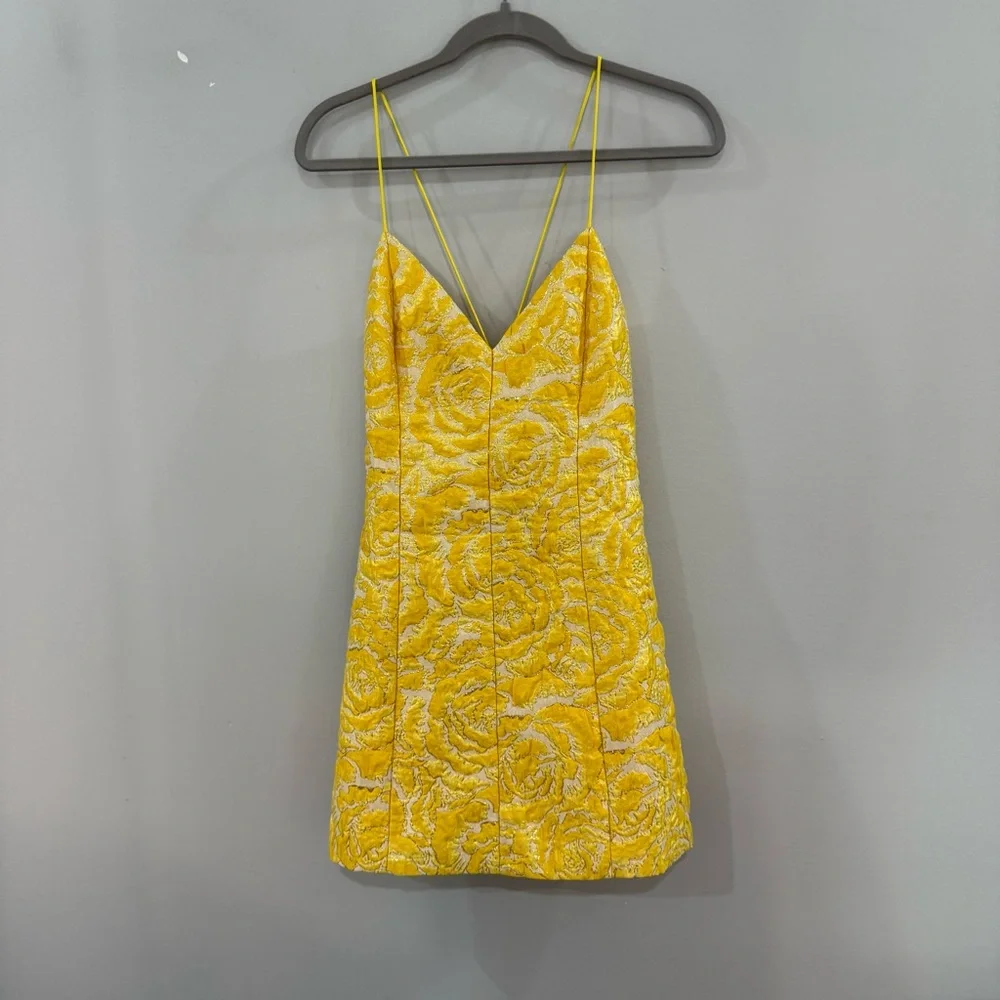 Alice + Olivia bright yellow